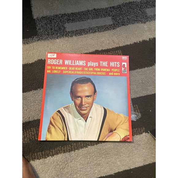 Other - ROGER WILLIAMS PLAYS THE HITS ORIGINAL VINYL LP KAPP KS-3414 EXCELLENT TESTED